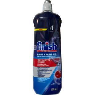 Finish, Shine, 800 мл, Ополаскиватель для посудомоечных машин