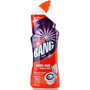 Cillit Bang, 750 мл, Средство для чистки унитаза, Сила цитруса