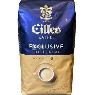 J.J. Eilles Exclusive Caffe Crema, 500 г, Кофе в зернах средней обжарки Дарбовен, 100% арабика