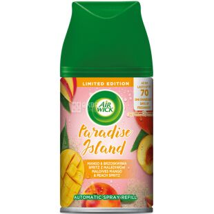 Air Wick Paradise Island, Манго та персик, 250 мл, змінний балон