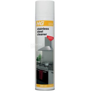 HG STAINLESS STEEL CLEANER, 300 мл, Засіб для очищення нержавіючої сталі