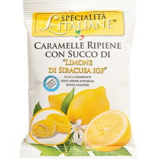 Le Specialitа Italiane, 100 г, Льодяники із соком сиракузького лимона, Ле Спеціальіта Італьяні