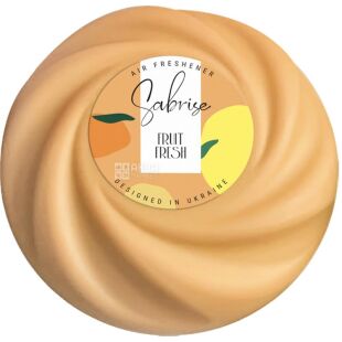 Sabrise Fruit Fresh, 150 г, Освежитель воздуха гелевый, Фруктовая свежесть 