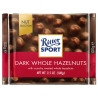 Ritter Sport, 100 г, Рітер Спорт, Чорний шоколад з цільними лісовими горіхами
