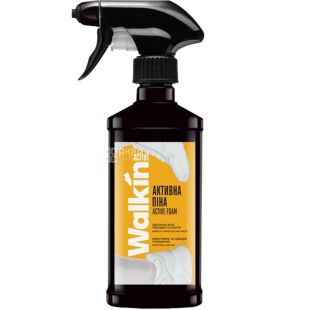 Walkin, 200 мл, Активная пена для очистки белой обуви, подошв и рантов, спрей