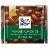 Ritter Sport, 100 г, Рітер Спорт, Молочний шоколад, з цілим мигдалем