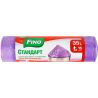 Fino Стандарт, 15 шт., 35 л, Пакеты для мусора, с затяжками