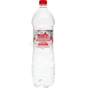 Деренівська Купіль, 1,5 л, Вода мінеральна, негазована, ПЕТ
