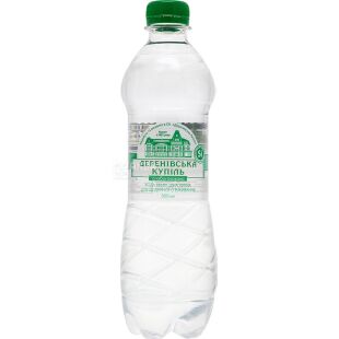 Деренивская Купель, 0,5 л, Вода минеральная, слабогазированная, ПЭТ