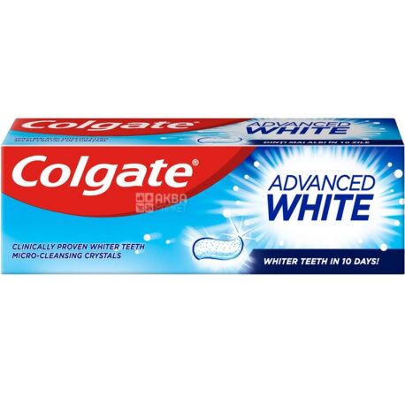 Colgate, 50 мл, Зубная паста, Комплексное отбеливание