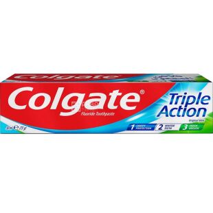 Colgate Triple Action, 50 мл, Комплексна зубна паста, Потрійна дія