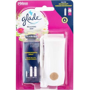 Glade, 10 мл, Освежитель воздуха мини-спрей, Японский сад