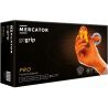 Mercator GoGrip PRO, 50 шт., Розмір L, Меркатор, Рукавички нітрилові текстурні, нестерильні, неопудрені, помаранчеві