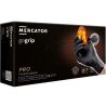 Mercator GoGrip PRO, 50 шт., Розмір ХL, Меркатор, Рукавички нітрилові текстурні, нестерильні, неопудрені, чорні