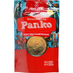 Akura Panko, 100 г, Пластівці панірувальні Панко