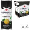 San Pellegrino Chinotto, Упаковка 4 шт. х 0,33 л, Напій газований з екстрактом Померанцю Сан Пелегріно, ж/б