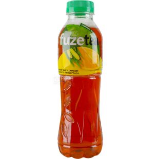 Fuzetea, 0,5 л, Чай холодный черный Лимон и Лемонграс Фьюзти, ПЭТ