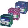 Zewa Deluxe Aroma, 60 шт., Салфетки косметические Зева, 3-х слойные, 20х21 см, ароматизированные, в ассортименте
