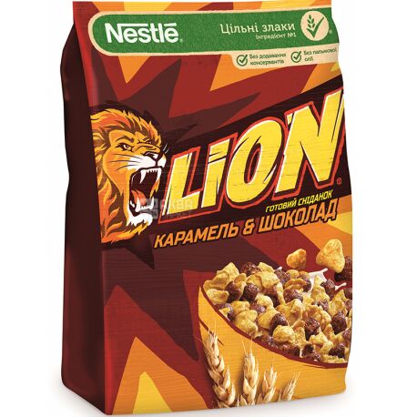 Nestle, Lion, 210 г, Готовый завтрак
