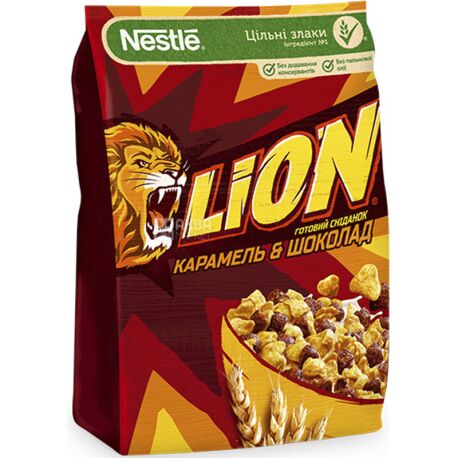 Nestle Lion, Сухой завтрак, 375 г