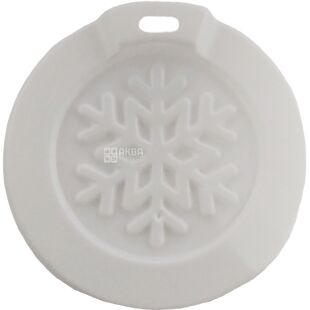 Кришка з поїлкою, для паперових стаканів 340-500 мл, біла, 50 шт., D90, в асортименті