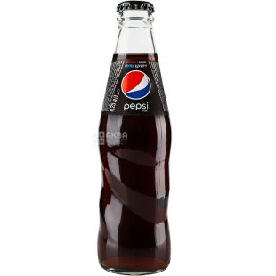 Pepsi-Cola max, 0,25 л, Напій газований Пепсі, без цукру, скло