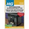 HG, 10 шт., Таблетки для чищення кавомашин
