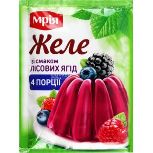 Мрия, 78 г, Желе со вкусом лесных ягод