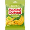 Roshen Yummi Gummi Banana land, 70 г, Конфеты желейные Банановая страна Ямми Гамми, Рошен