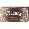 Kleenex Ultrasoft, 64 шт., Серветки косметичні Клінекс, 3-шарові, 20х20 см