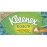 Kleenex Balsam, 64 шт., Серветки косметичні для догляду за слизовими Клінекс, 3-шарові, 20х20 см