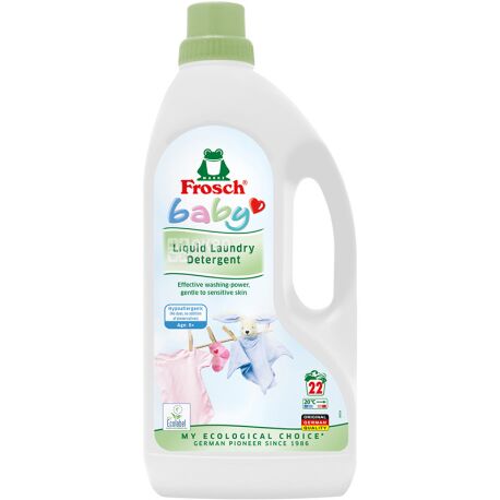 Frosch, 1.5 L, liquid laundry detergent, for baby clothes