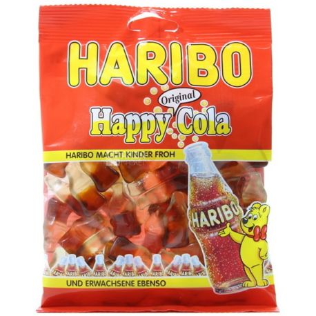 HARIBO, 100 г, жувальні цукерки, Весела Кола