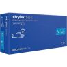 Mercator Nitrylex, 100 шт., Размер М, Меркатор, Перчатки нестерильные, нитриловые, неопудреные, синие
