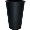 BLack Edition, Стакан паперовий, чорний, 340 мл, 50 шт., D80