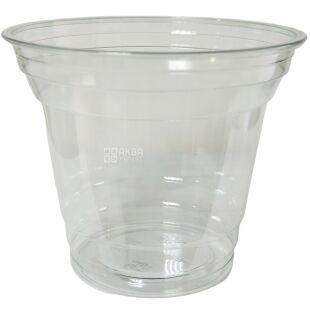 Стакан пластиковий під купольну кришку Лайт, 240 мл х 50 шт.