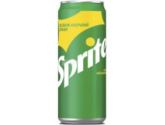 Sprite, 0,33 л, Спрайт, Вода сладкая, со вкусом лайма и лимона, ж/б ...
