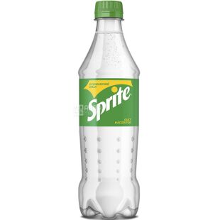 Sprite, 0,5 л, Напій газований Лимон-Лайм Спрайт, ПЕТ