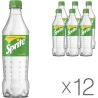 Sprite, Упаковка 12 шт. х 0,5 л, Напій газований Лимон-Лайм Спрайт, ПЕТ