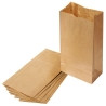 Промтус, 10 шт., Пакет паперовий без ручок, крафт, 180x110x280 мм