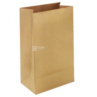 Промтус, 10 шт., Пакет бумажный без ручек, крафт, 180x110x280 мм