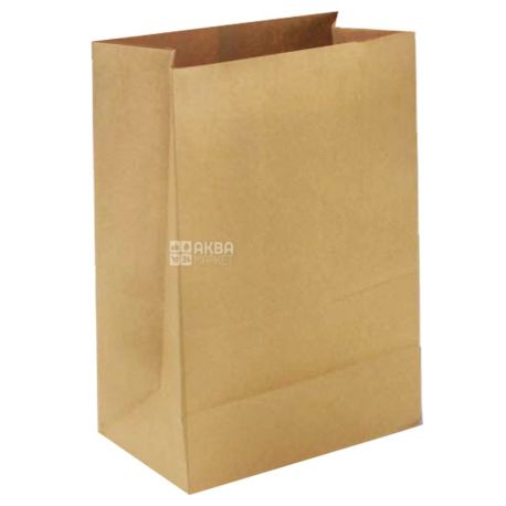 Promtus, 210x110x280 mm, 10 pcs., Paper package, without handles, brown
