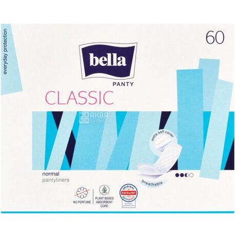 Bella, Panty Classic, 60 шт., Прокладки щоденні