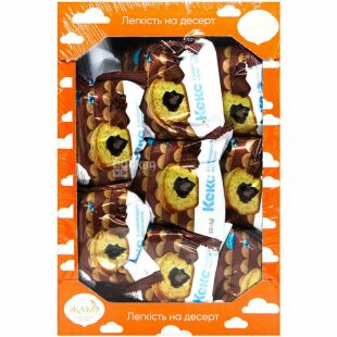 Жако, 2,6 кг, Кекси з шоколадною начинкою, в індивідуальній упаковці