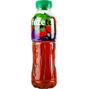 Fuzetea, 0,5 л, Чай холодний чорний Лісові ягоди Ф'юзті, ПЕТ