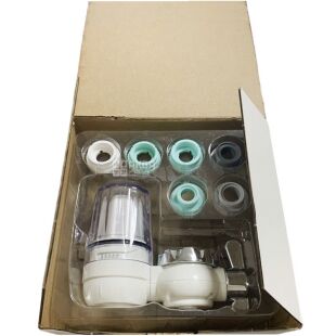 ViO, Фильтр-насадка на кухонный кран для очистки водопроводной воды, угольный