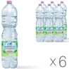 San Benedetto EcoGreen, Упаковка 6 шт. х 1.5 л, Вода минеральная СанБенедетто Экогрин, негазированная, ПЭТ