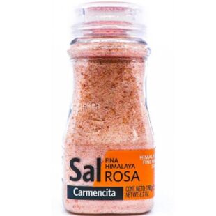 Carmencita, 190 г, Сіль Гімалайська рожева, в сільничці