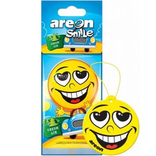 Areon Smile Fresh Air, Підвіска-ароматизатор Ареон Смайл для автомобіля, Лісовий, суха