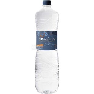 Крайна, 1,5 л, Вода мінеральна, сильногазована, ПЕТ